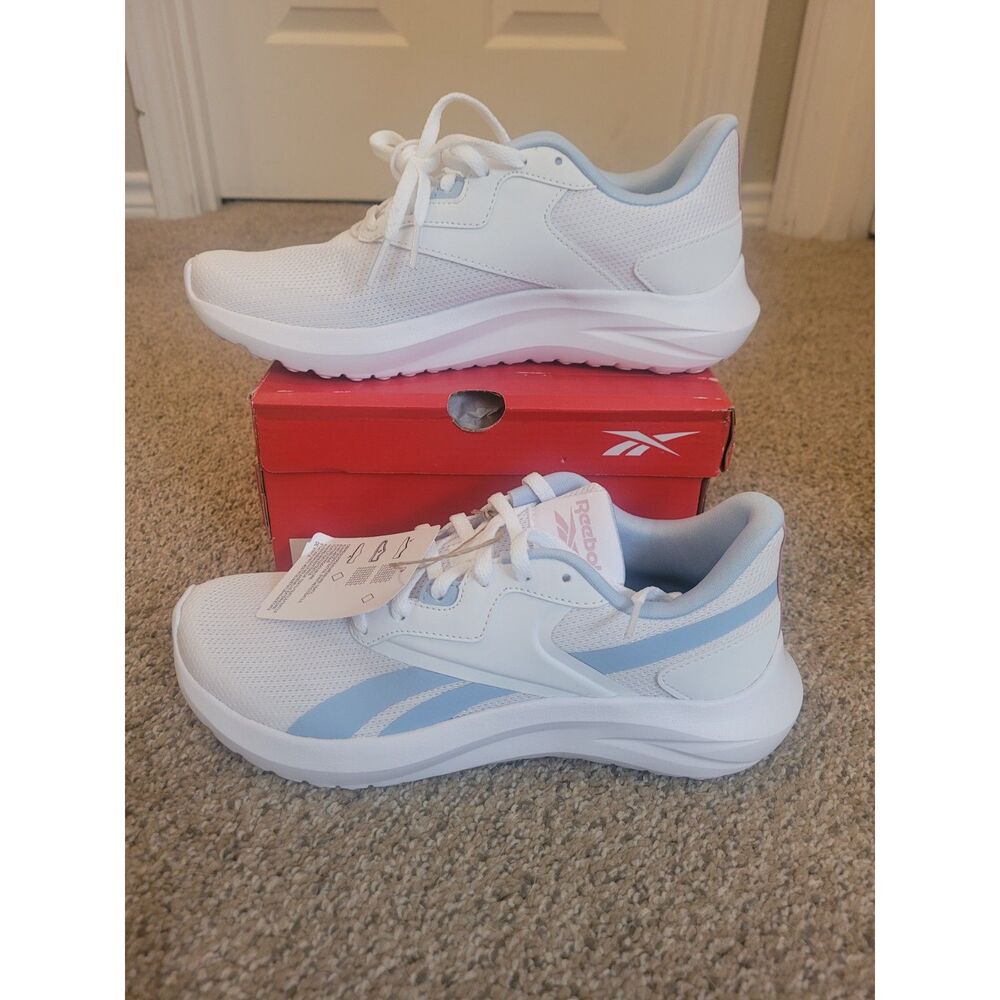 Reebok Energen Lux Women's Running Shoes Size 7 White Blue Rose